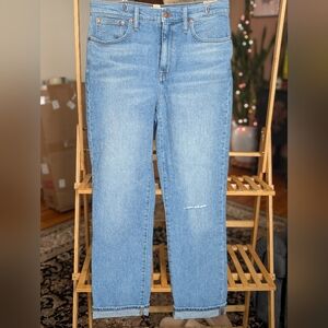 Madewell High-Rise Slim Boy Jean